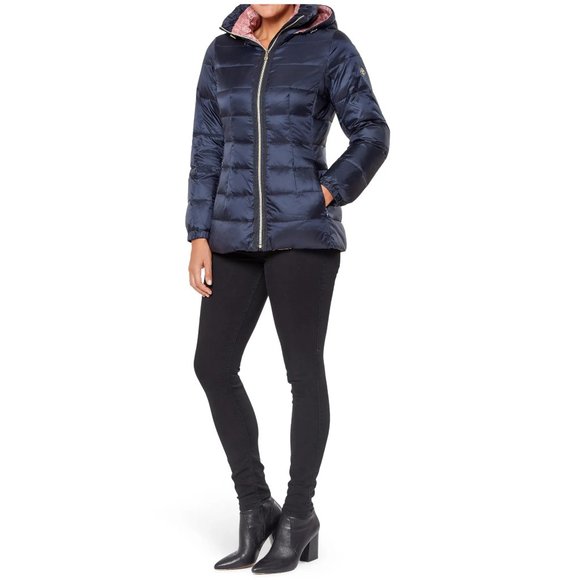 NWT Kate Spade Untrimmed Fitted Down Coat - Picture 3 of 16